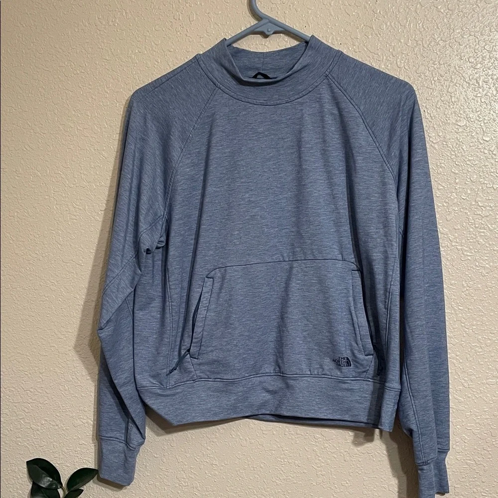 The North Face Juniper Blue Crew Neck Pullover
